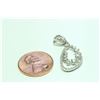Image 1 : 14K WHITE GOLD PENDANT 2g/Diamond 0.68ct