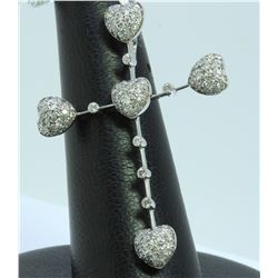 14 WHITE  GOLD PENDANT 9.83GRAM  DIAMOND 1.37CT