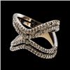 Image 1 : 1.08CT NATURAL DIAMOND 14K WHITE GOLD RING