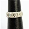 Image 1 : 18K White Gold 4.00 RING