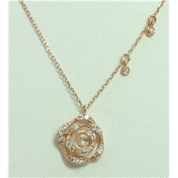 14K Pendant:3.14g/Diamond:0.39ct