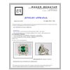 Image 3 : GIA 10.70CT NATURAL COLOMBIAN EMERALD 18K WHITE AND YELLOW GOLD RING