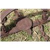 Image 2 : 4 1/2 Wolf Antique Trap W/Drag Chain