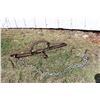 Image 1 : 4 1/2 Wolf Antique Trap, Porcupine Plains, Fred Kozile, W/ Drag Chain And Hook