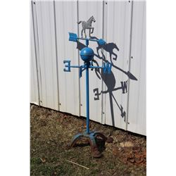 Horse Weather Vane, Bottom, 33” Tall, Arrow is 17” Long