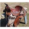 Image 1 : Leather Engraved Saddle 15”
