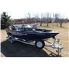 Image 1 : 2013 Polar Kraft 16’ Boat W/ Evinrude 60 E-Tak Motor, Polarkraft Trailer And Cover