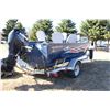 Image 4 : 2013 Polar Kraft 16’ Boat W/ Evinrude 60 E-Tak Motor, Polarkraft Trailer And Cover