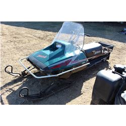 2002 Yamaha Bravo Snowmachine, Running