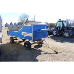 Rubber Tired Wagon With Seats