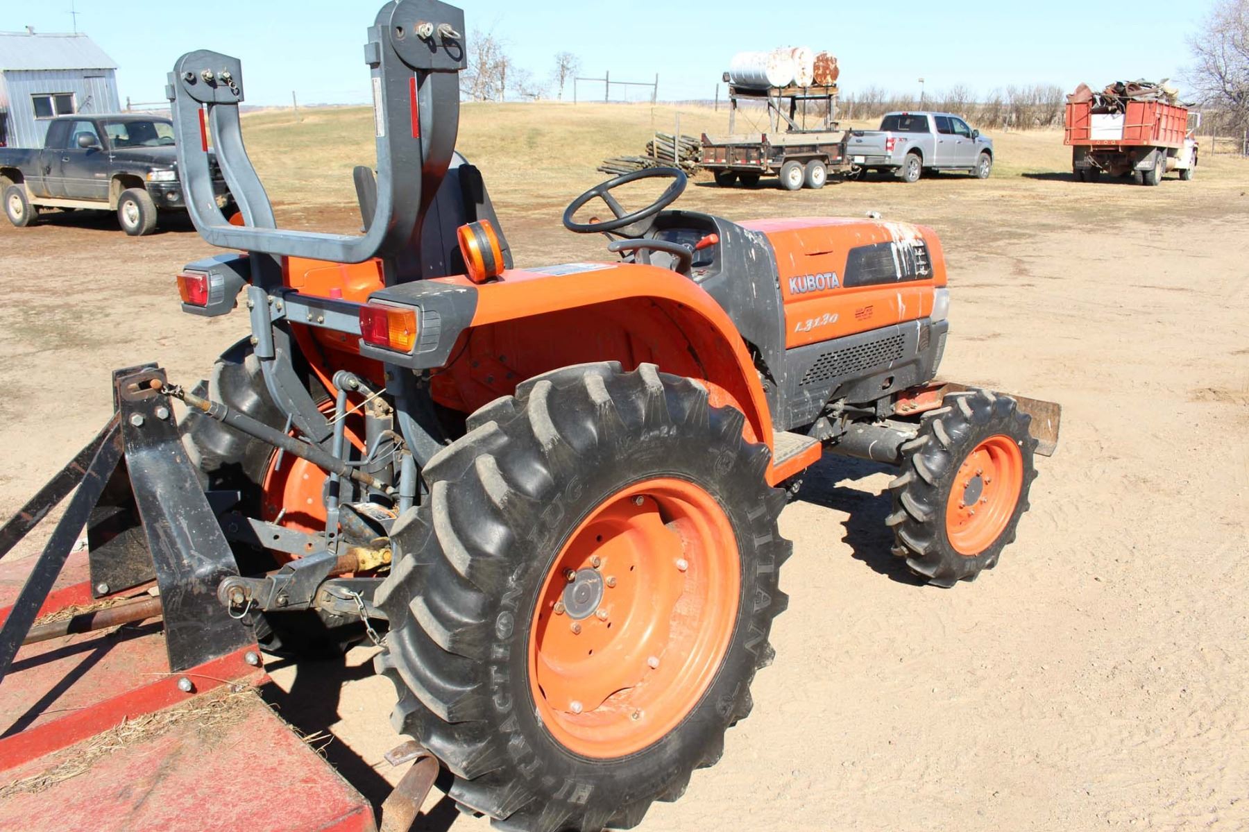2002 Kubota L3130, Only 359 Hours Bodnarus Auctioneering