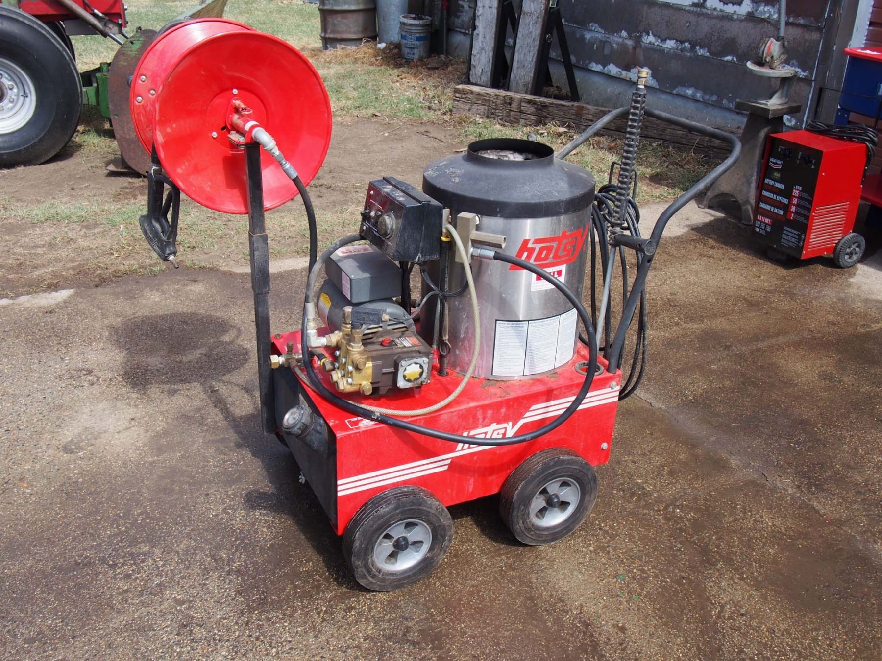 Hotsy Diesel Pressure Washer - Bodnarus Auctioneering diesel pressure washer