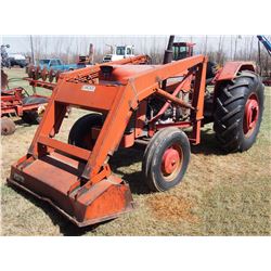 Massey 90 Diesal W/ Loader, 18.4x30 Rubber, dual hydraulics, (N 888085)