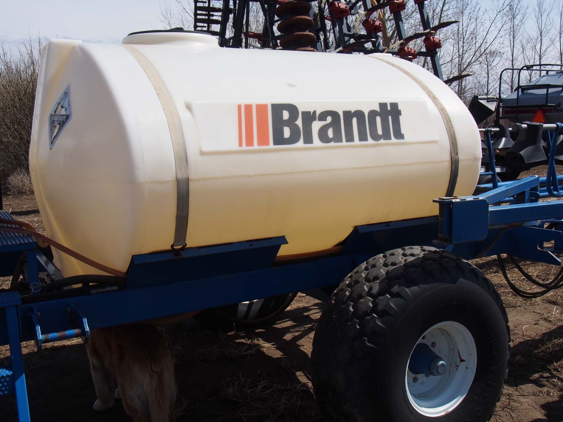 Brandt Sprayer 100’ 5 and 10 gallon fertilizer nozzles Bodnarus