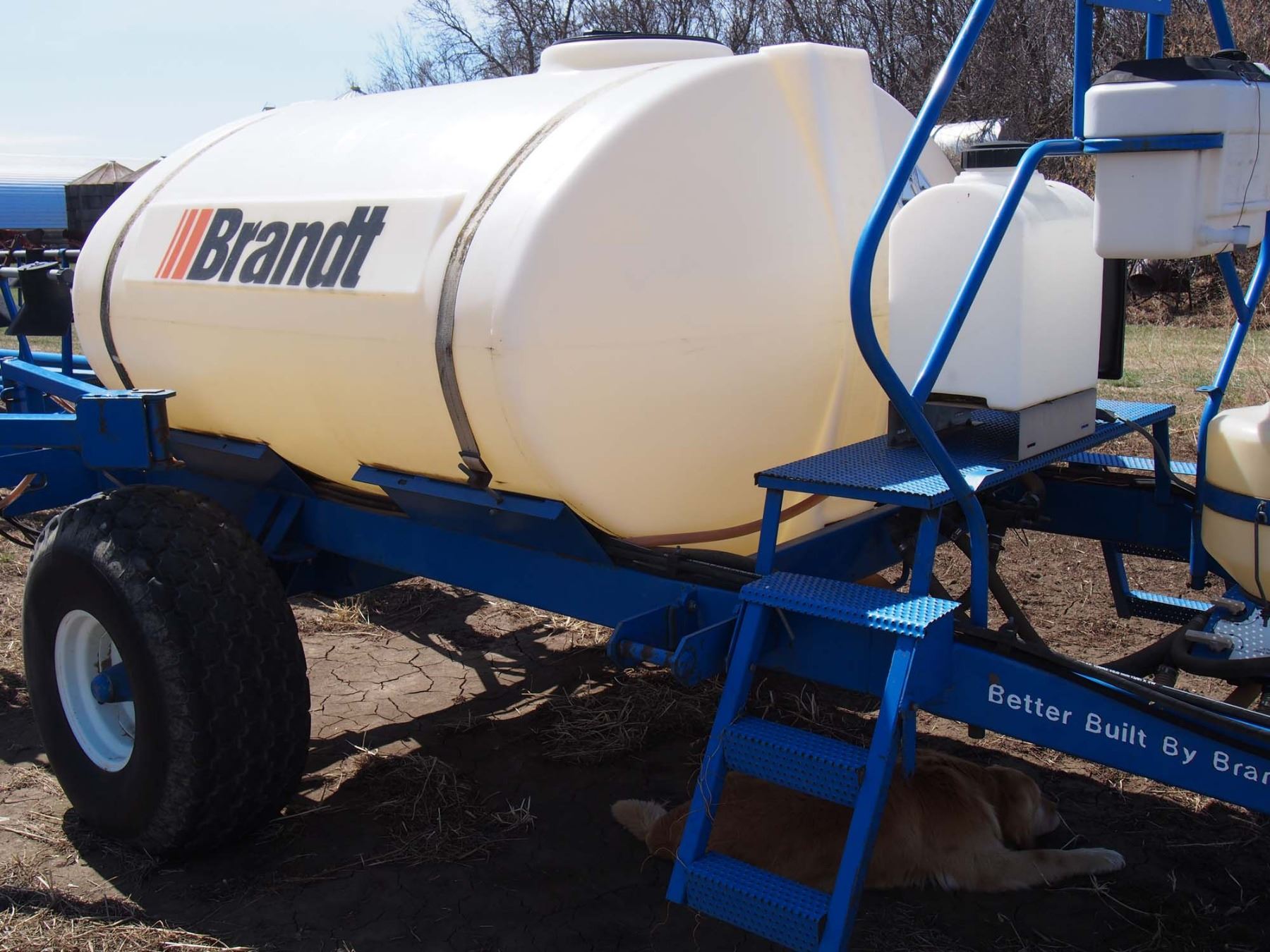 Brandt Sprayer 100’ 5 and 10 gallon fertilizer nozzles