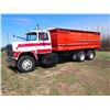 Image 1 : 1988 Ford L9000 Tandem Truck 855 cummings Engine, 20’ Box And hoist, rollaway tarp, New Starter New 