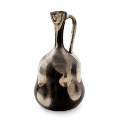 JEAN BESNARD PITCHER, 1930s black and silv...