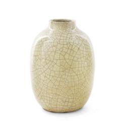 JEAN BESNARD VASE, CA. 1935 beige craquelé...