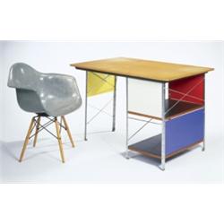 CHARLES AND RAY EAMES "PAW (PIVOT ARMCHAIR...