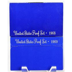 U.S. 1968 & 1969 Proof Sets
