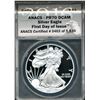 Image 1 : U.S. 2016-W American Silver Eagle ANACS Proof PR70 DCameo First Day Issue