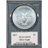 Image 2 : U.S. 2017 American Siver Eagle PCGS MS70 Premier First Edition 1 of 10,000 with COA!