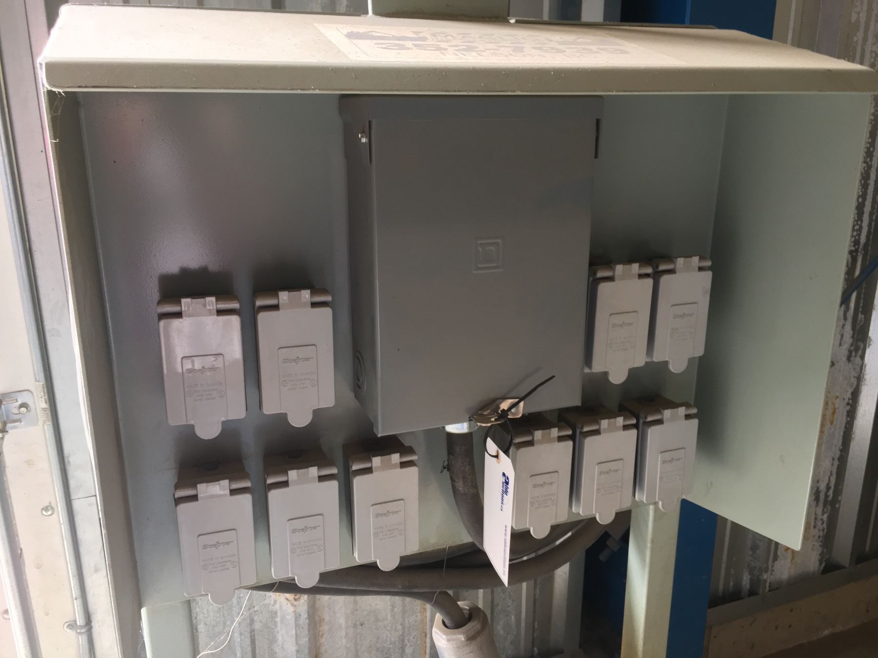 ELECTRICAL PANEL ON STAND