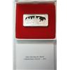 Image 1 : 1973 THE FRANKLIN MINT CHRISTMAS INGOT PROOF STERLING SILVER BAR
