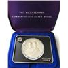 Image 1 : 1973 Sterling Silver American Revolution Bicentennial Commemorative Medal