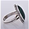 Image 2 : Native American Sterling Silver Malachite Rope