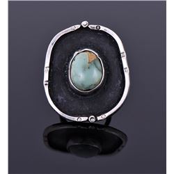Navajo Southwest Green Turquoise Ring