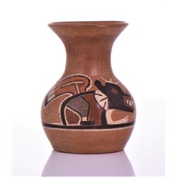 Southwest Hand Painted Polychrome Pottery.