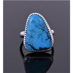 Native American Sterling Silver Blue Turquoise