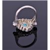 Image 2 : Sterling And Blue Turquoise Ring