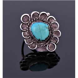 Native American Southwest Turquoise Ring