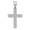 1.68 CTW Mens Diamond Roman Cross Charm Pendant 10KT White Gold - REF-142Y4X