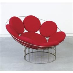 VERNER PANTON "PEACOCK" CHAIR, CA. 1960 ma...