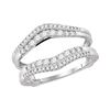 0.49 CTW Diamond Ring 14KT White Gold - REF-67X4Y
