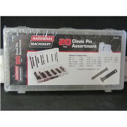 20 Piece Clevis Pin Assortment