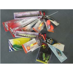 Large bundle of New Fishing Lures/Tackle /