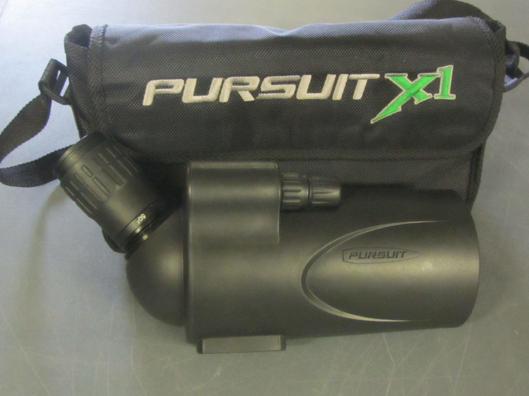 Pursuit X1 Spotting Scope 25 75 X 70 with case
