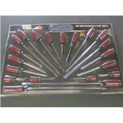New 20 piece Screwdriver set