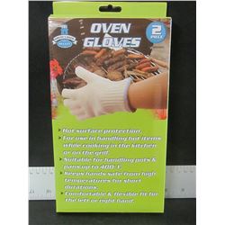 New 1 Pair Oven Gloves / a must have for BBQ or Camping