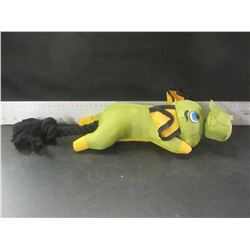 Super tough Pig Dog Toy / rope tail