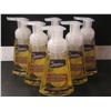 Image 1 : 6 New Antibacterial Foaming Hand Soap with Pump / 7.5floz each/Lemon