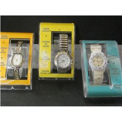 Lot of 3 New Women's Quartz Watches