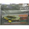 Image 1 : Intex SeaHawk 2 Person Boat / with pump / 2 paddles / 1 paddle pole is