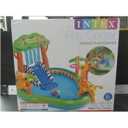 Intex Jungle Play Center / 7 ft x 6 ft x 4 ft / ages 2+