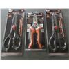 Image 1 : Lot of 3 New Scissors / 2 pair Magic Kitchen shears & Industrial stainless