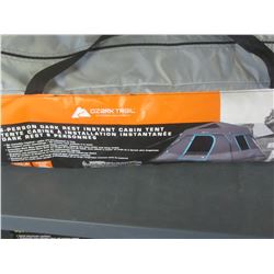 Ozark Trail 6 Person instant cabin Tent in carry bag